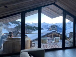 Grange Martinel - la terrasse